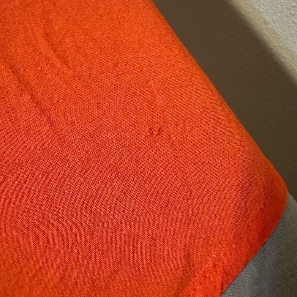 Anthropologie Maeve Clara Coral Button Down Blouse Size 4 - Picture 2 of 8